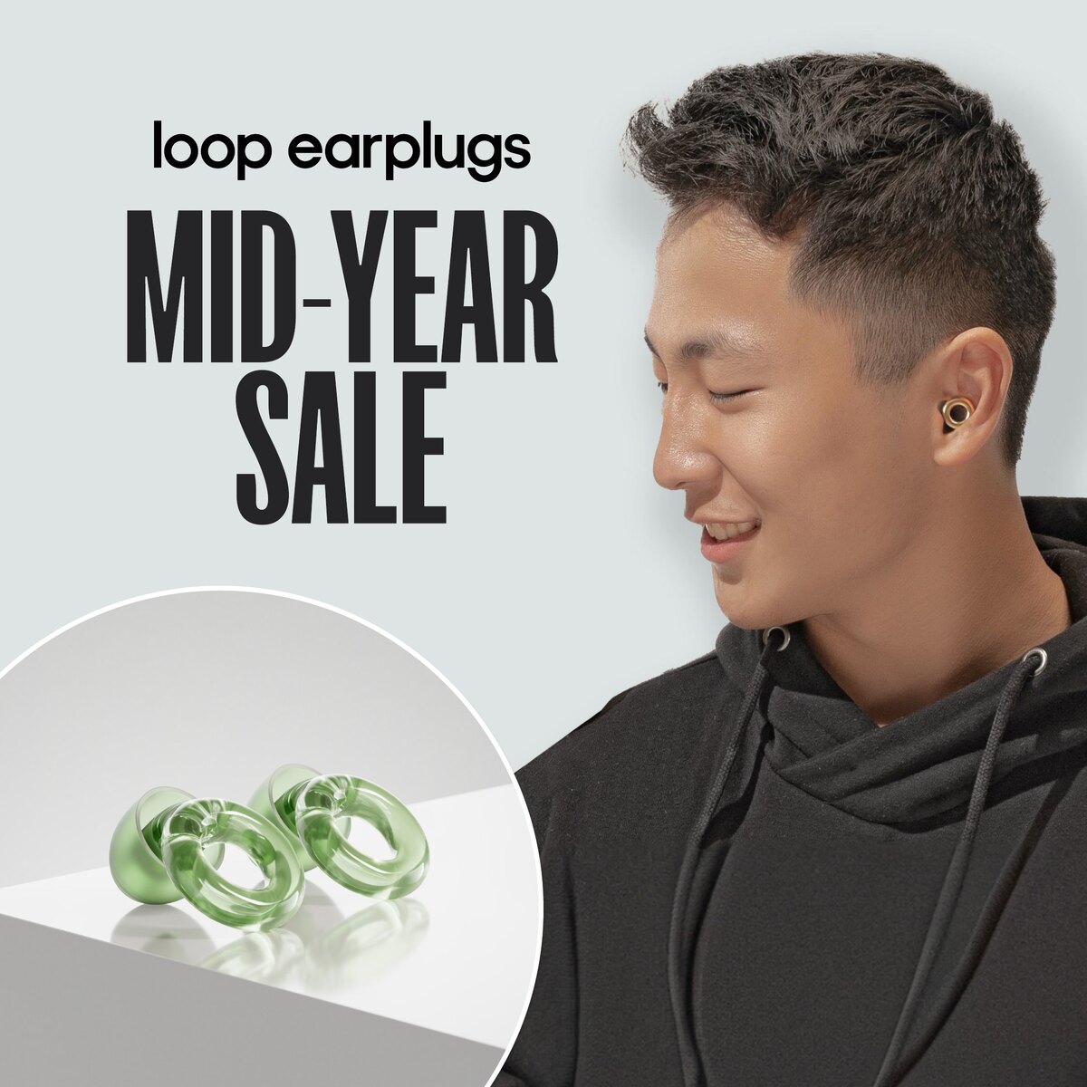 Mid-year sale post with Loop earplugs